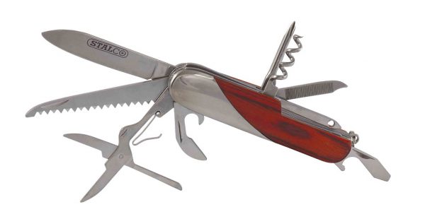 Nóż wielofunkcyjny 180 mm  STALCO