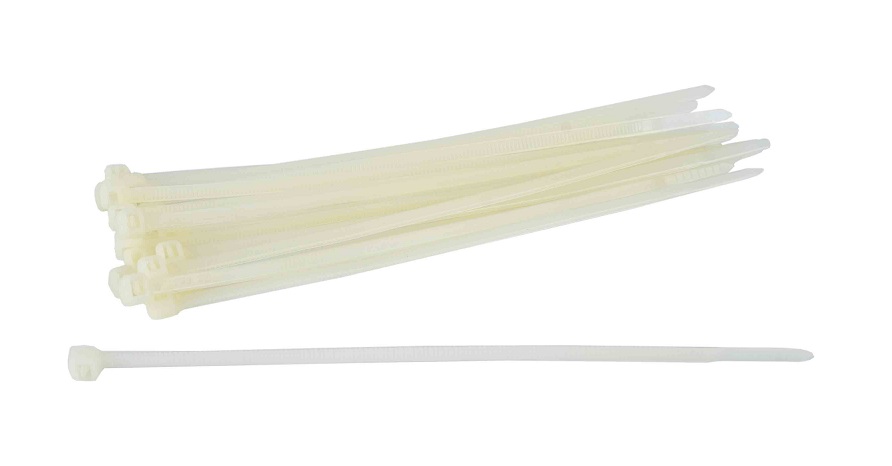 Opaska kablowa BIAŁA  2,5×80 mm – 4,8×185 mm      100 - BR-Stalco Leżajsk