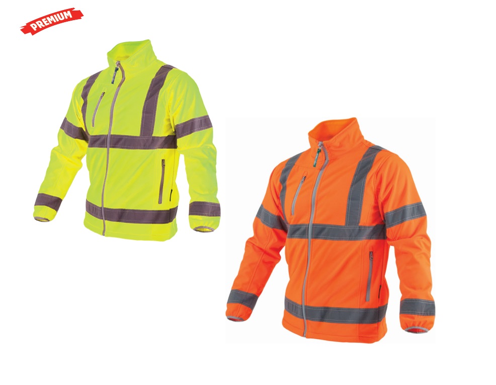 Kurtka Softshell ostrzegawcza  NEON        STALCO PREMIUM - BR-Stalco Leżajsk