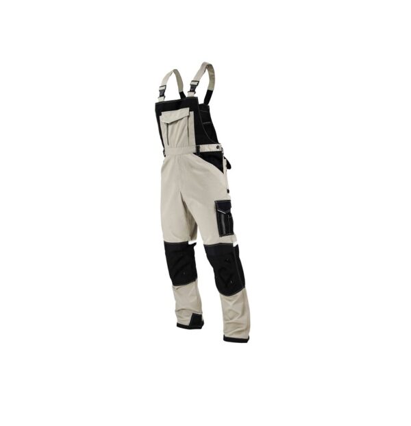 Spodnie robocze ogrodniczki Summer Line piaskowe stalco premium