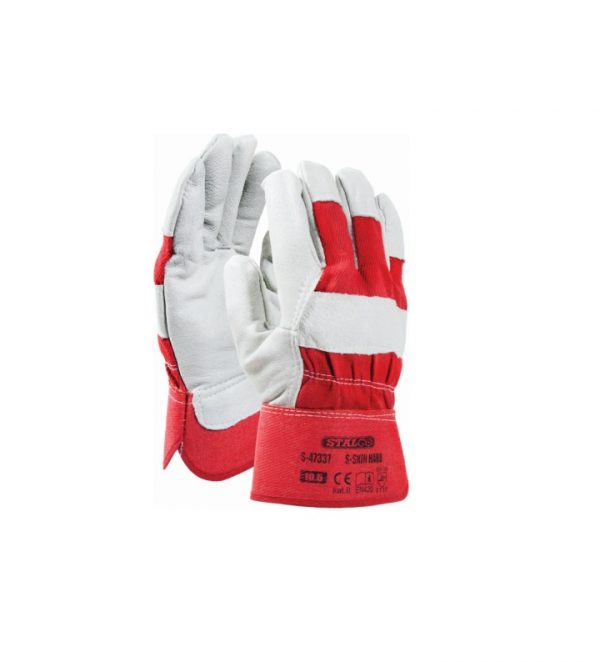Rękawice skórzane "S-Skin Hard" 10,5" Stalco Premium