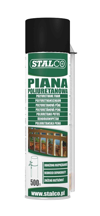 Piana montażowa STALCO 500ml               WĘŻYK - BR-Stalco Leżajsk