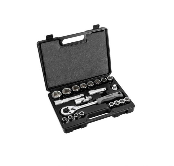 Zestaw nasadek 1/2" 21el. Stalco Perfect