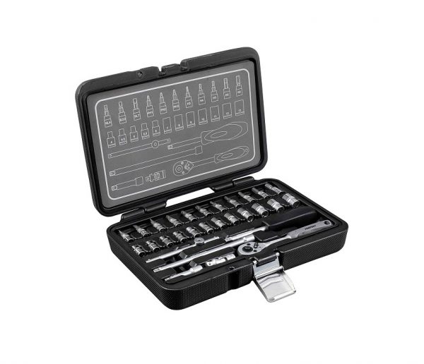 Zestaw nasadek 1/4" 30el. Stalco Perfect