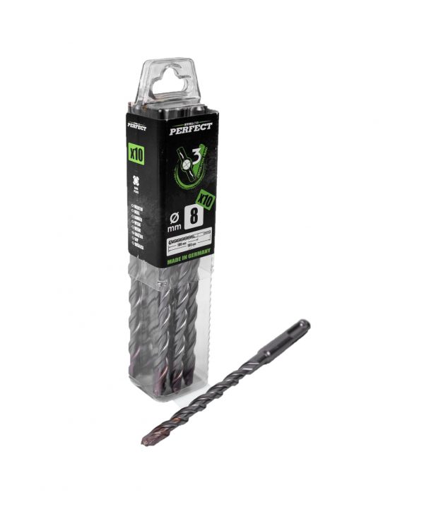 Wiertło V-PACK (opak.10szt.)  SDS plus   STALCO  POWERMAX