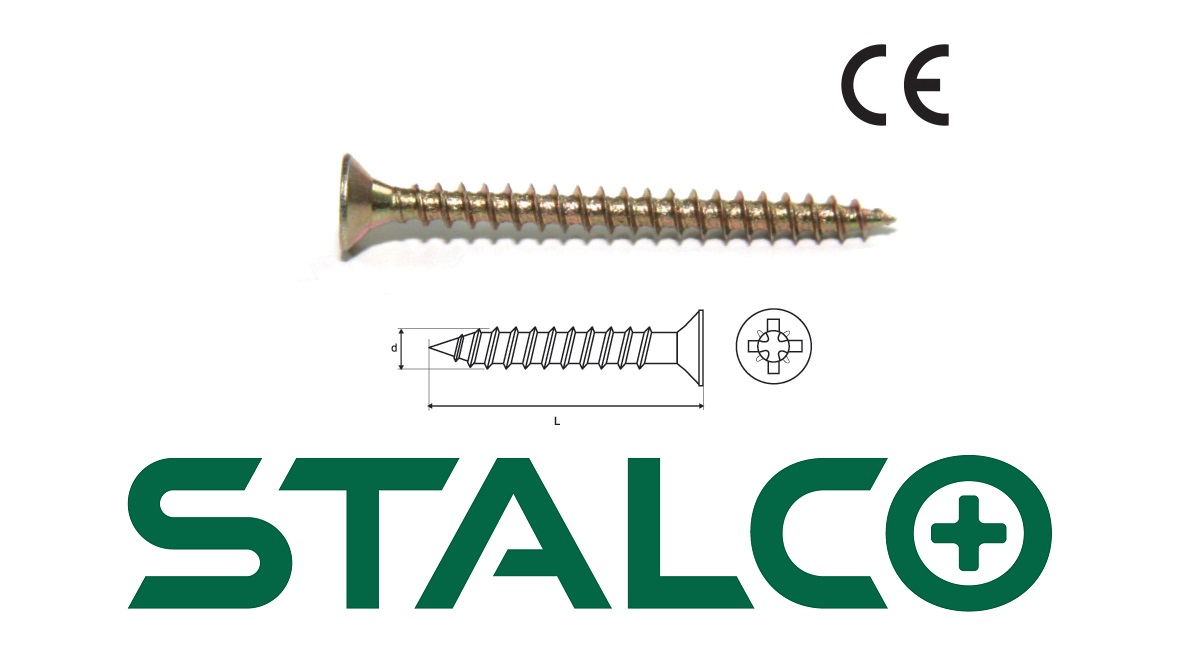 Wkręt hartowany 4.0x16mm – 4.5x80mm STALCO - BR-Stalco Leżajsk