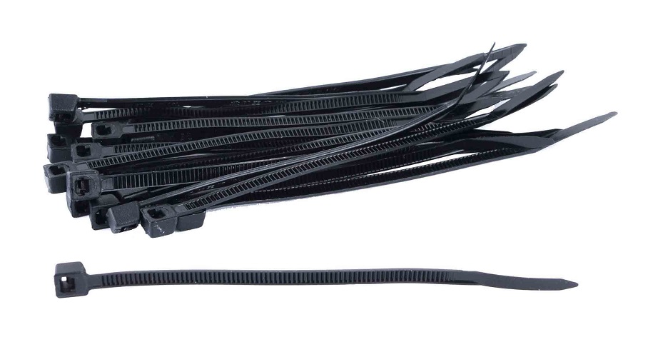 Opaska kablowa CZARNA  2,5×80 mm – 3,6×380 mm      100szt - BR-Stalco Leżajsk