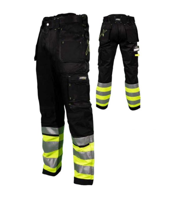 Spodnie robocze  DURA TWILL  X  czarne   STALCO POWERMAX