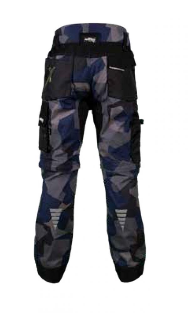 Spodnie robocze  MORO X  NAVY  granatowe   STALCO POWERMAX