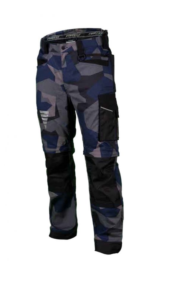 Spodnie robocze  MORO X  NAVY  granatowe   STALCO POWERMAX