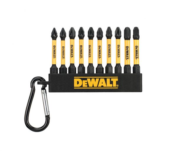 Zestaw końcówek udarowych 1/4" 50mm (10szt.) DeWALT