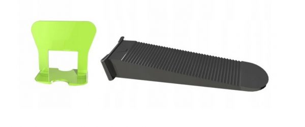 Zestaw system No3 klips/klin (BOX 50/50szt.) STALCO PERFECT