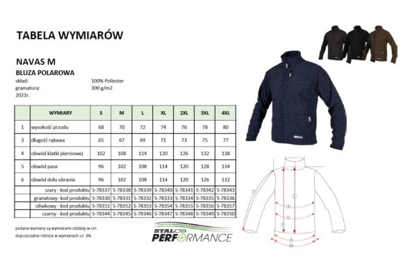 Polar męski Navas M stalco perfect