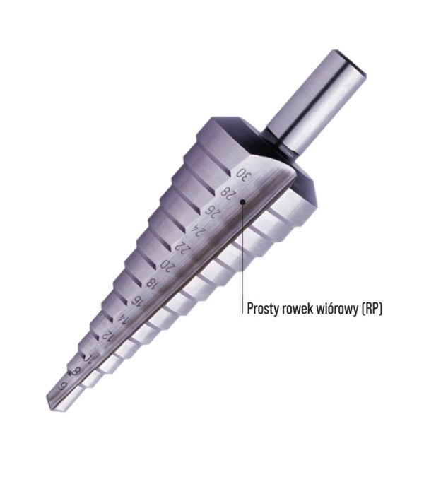 Wiertło stopniowe HSS RP STALCO PERFECT