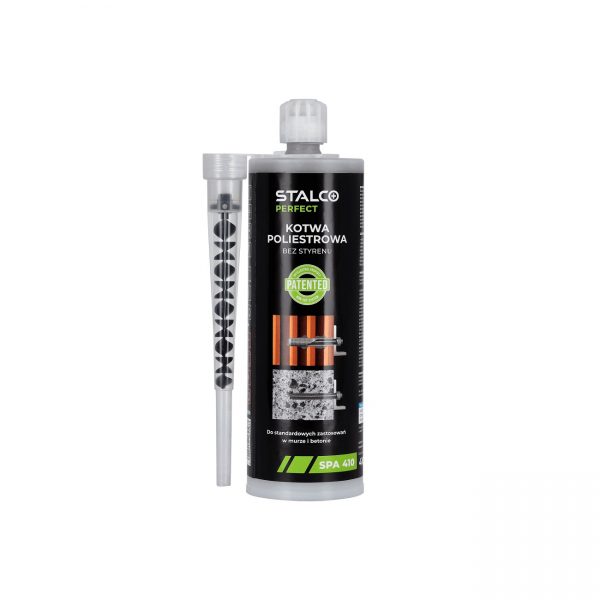 Kotwa chemiczna poliestrowa 410 ml. SPA410 Stalco Perfect