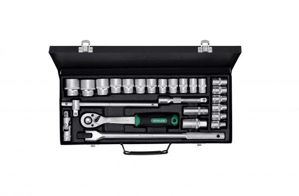 Zestaw nasadek 1/2" 25el. STALCO