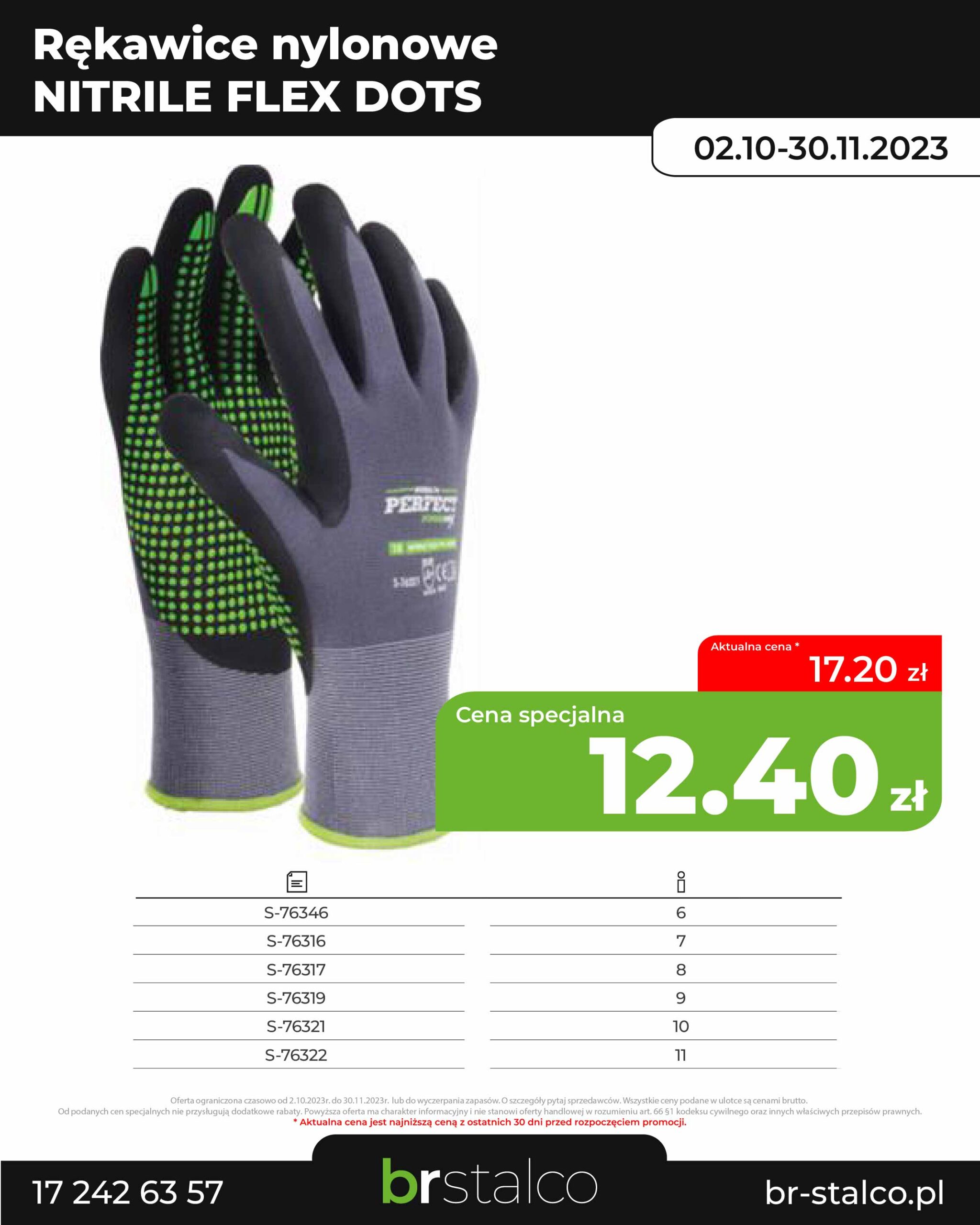 PROMOCJA NITRILE FLEX DOTS !!!