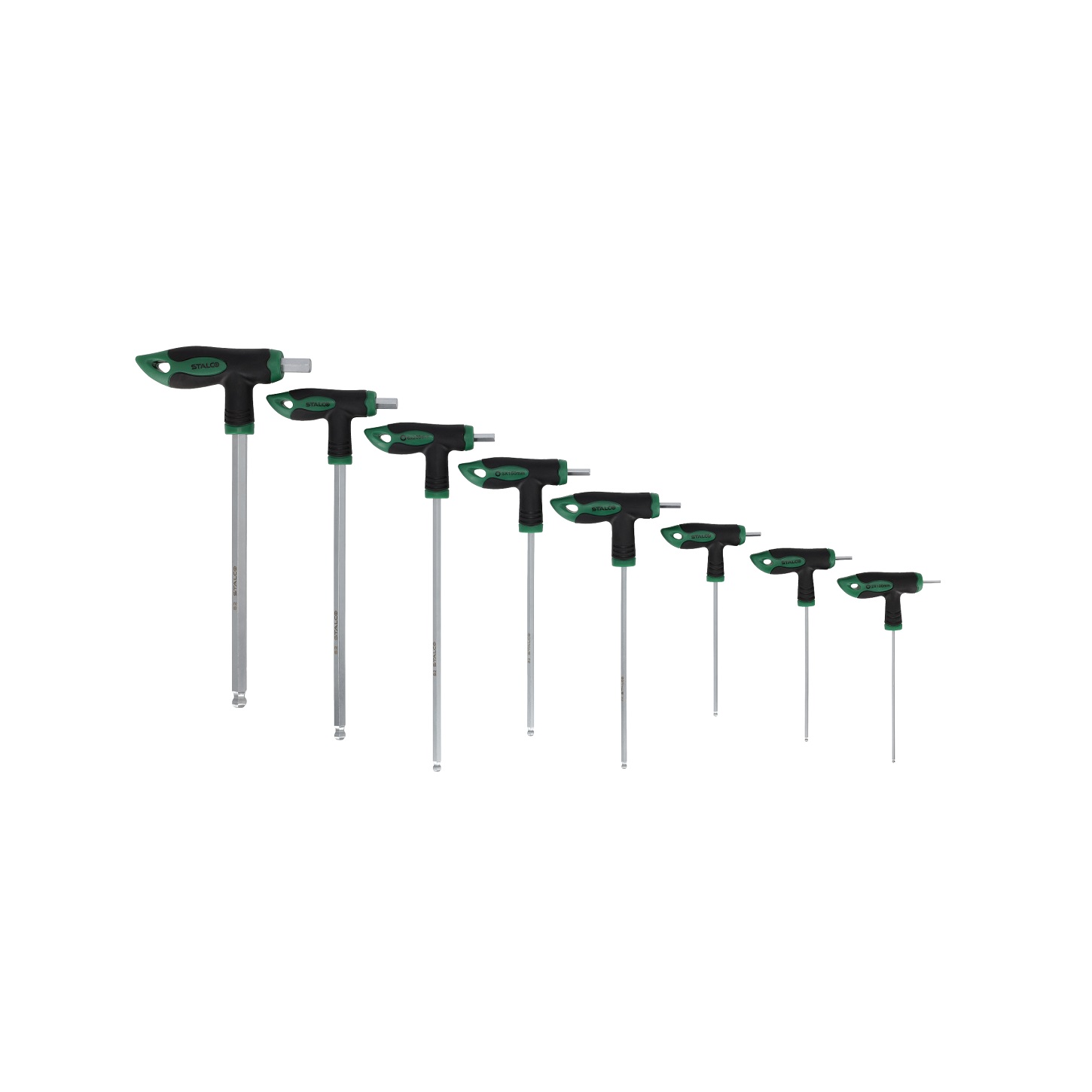 Zestaw kluczy trzpieniowych TORX 8el. S2 stalco - BR-Stalco Leżajsk