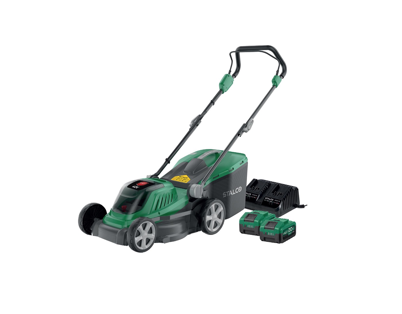Kosiarka akumulatorowa 20V s-volt LMP40-38BL (zestaw) stalco - BR-Stalco Leżajsk