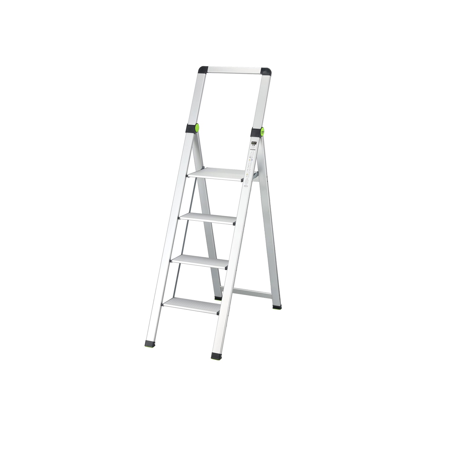 Drabina składana SLIM 150kg 4-stopnie z uchwytem stalco perfect - BR-Stalco Leżajsk