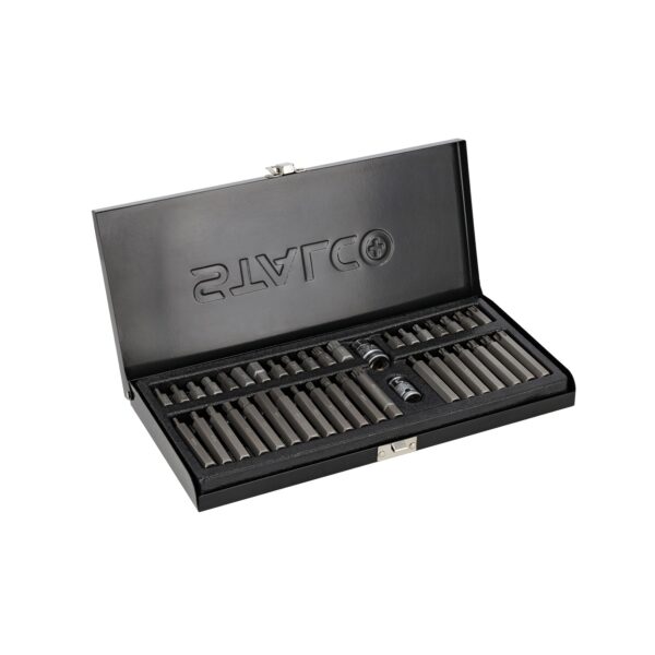 Końcówki wkrętakowe TORX - HEX - SPLINE 40el. stalco