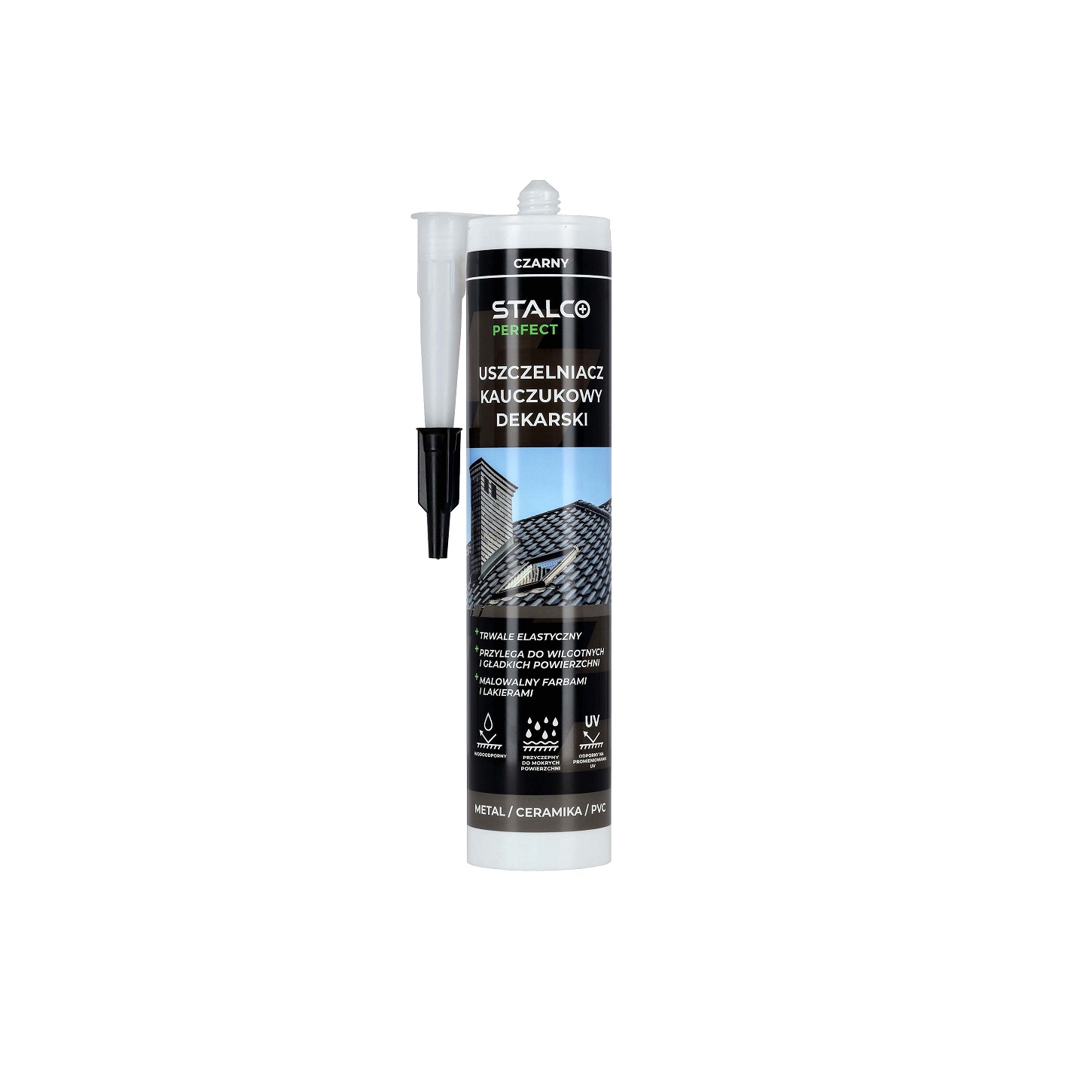 Uszczelniacz DEKARSKI kauczukowy 280ml bezbarwny stalco perfect - BR-Stalco Leżajsk