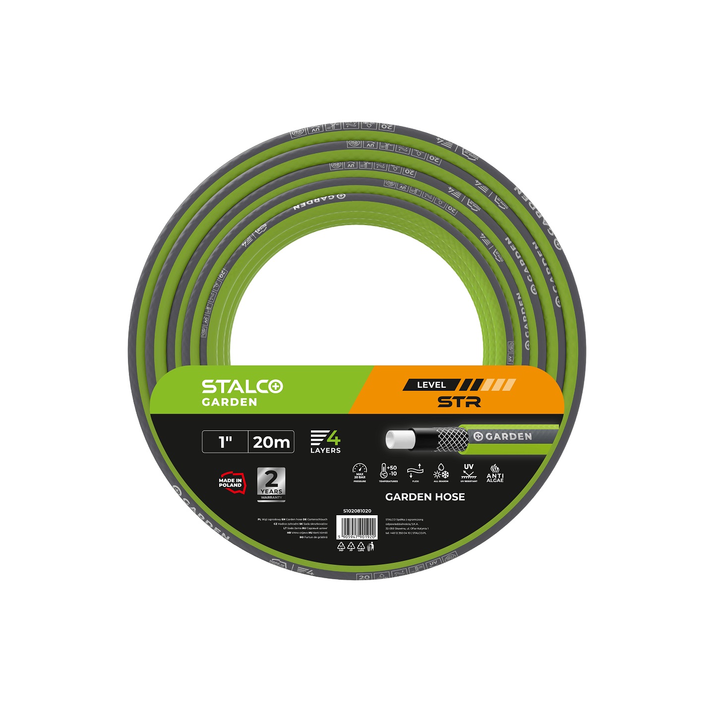 Wąż ogrodowy STR stalco garden - BR-Stalco Leżajsk