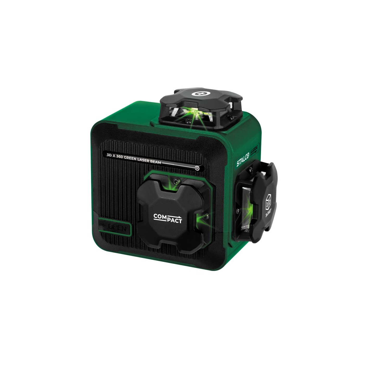 Laser krzyżowy 3D LLS3DG zielony stalco - BR-Stalco Leżajsk