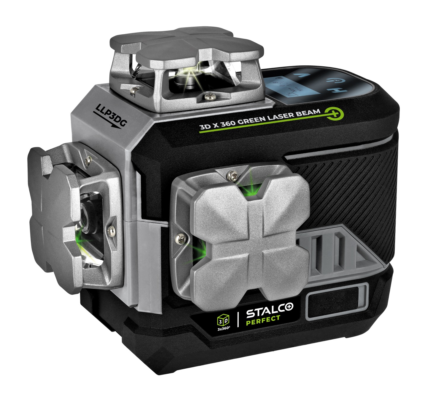 Laser krzyżowy 3D LLP3DG zielony stalco perfect - BR-Stalco Leżajsk